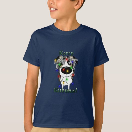 Rerry Rithmus - Australian Shepherd T-shirt (Voorkant)