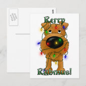 Rerry Rithmus - Irish Terrier Briefkaart (Voorkant / Achterkant)