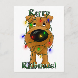 Rerry Rithmus - Irish Terrier Briefkaart