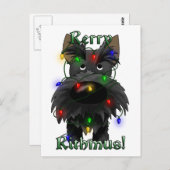 Rerry Rithmus - Scottish Terrier Briefkaart (Voorkant / Achterkant)