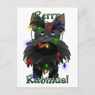 Rerry Rithmus - Scottish Terrier Briefkaart