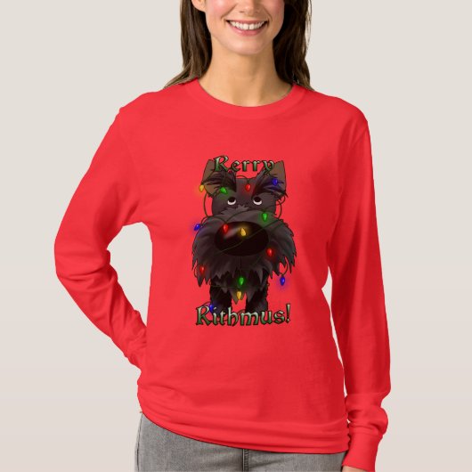 Rerry Rithmus - Scottish Terrier T-shirt (Voorkant)