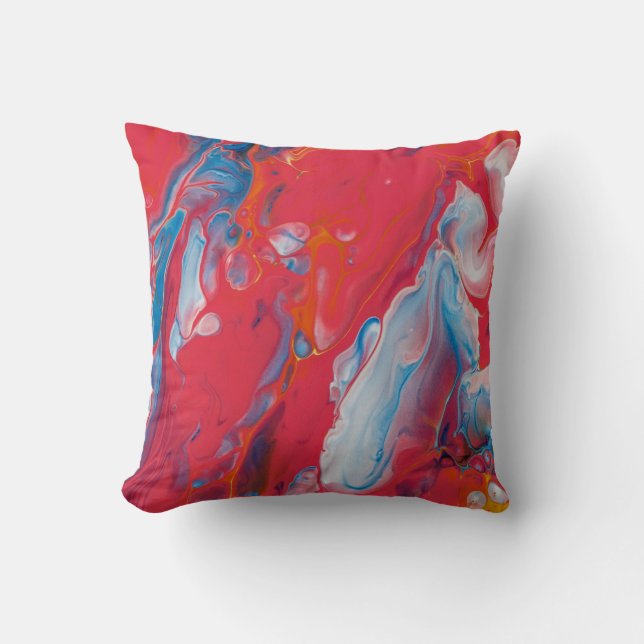 Res Marble PatternThrow Pillow Kussen (Voorkant)