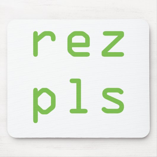 res pls muismat (Voorkant)
