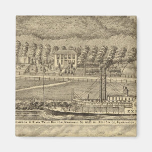 Res van wijlen Thompson H Sims Magneet