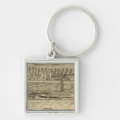 Res van wijlen Thompson H Sims Sleutelhanger (Voorkant)