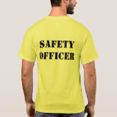 RES-veiligheidsbeambte T-shirt (Achterkant)