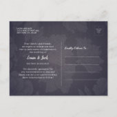 Resave the Date Wedding Postponement Reschedulated Aankondigingskaart (Achterkant)