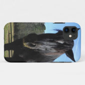 Rescuated Black Draft Horse Case-Mate iPhone Case (Achterkant (horizontaal))
