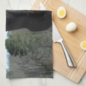 Rescuated Black Draft Horse Theedoek (Quarter Fold)