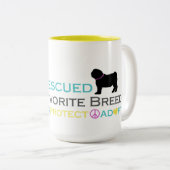Rescuated is favoriete Breed Mok (Voorkant rechts)