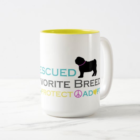 Rescuated is favoriete Breed Mok (Voorkant rechts)
