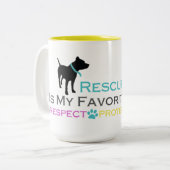 Rescuated is favoriete Breed Mok (Voorkant links)