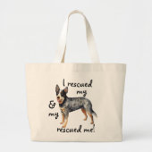 Rescue Ad Grote Tote Bag (Voorkant)