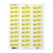 Rescue Alle Honden Pet Rescue Retouradres Labels (Full Sheet)