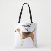 Rescue American Foxhound Tote Bag (Voorkant)