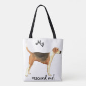 Rescue American Foxhound Tote Bag (Achterkant)