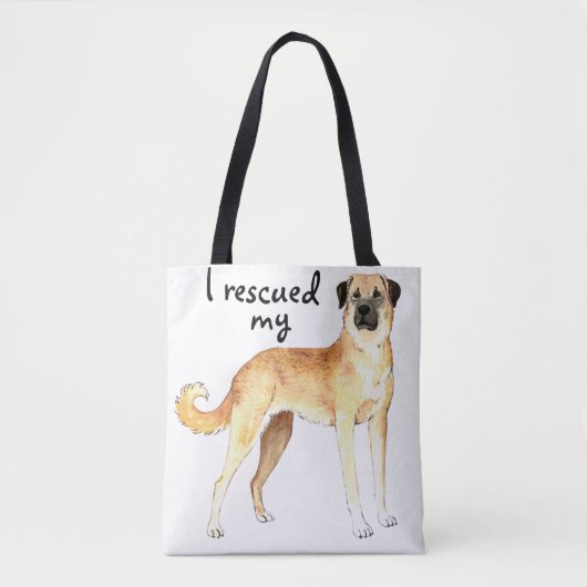 Rescue Anatolian Shepherd Dog Tote Bag (Voorkant)