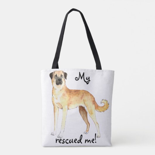 Rescue Anatolian Shepherd Dog Tote Bag (Achterkant)