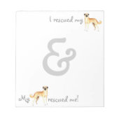 Rescue Anatolian Shepherd Notitieblok (Voorkant)