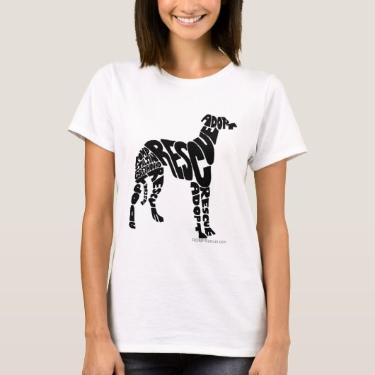 Rescue and Adoption Shirt by ROMP Rescue (Voorkant)