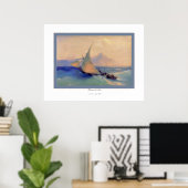 Rescue at Sea~ Ivan Aivazovsky Poster (Thuiskantoor)