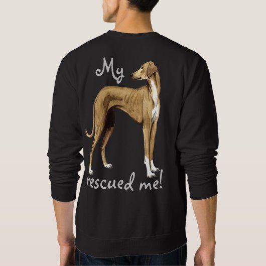 Rescue Azawakh Trui (Achterkant)