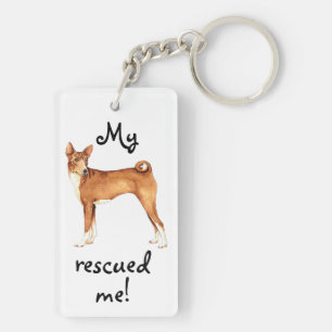 Rescue Basenji Sleutelhanger