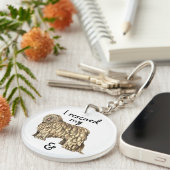 Rescue Bergamasco Sleutelhanger (Voorkant Rechts)