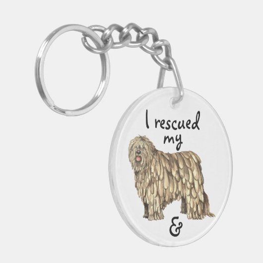 Rescue Bergamasco Sleutelhanger (Voorkant Links)