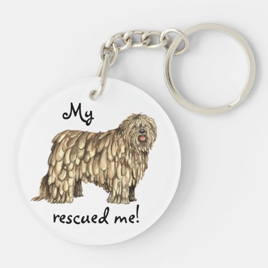 Rescue Bergamasco Sleutelhanger (Achterkant)