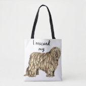 Rescue Bergamasco Tote Bag (Voorkant)