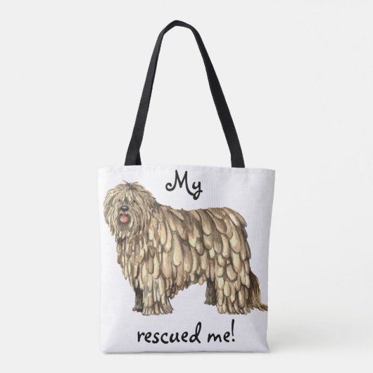 Rescue Bergamasco Tote Bag (Achterkant)