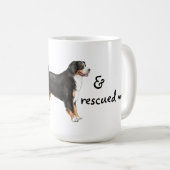 Rescue Bernese Mountain Dog Koffiemok (Voorkant rechts)