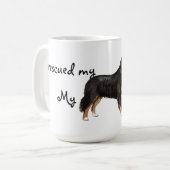 Rescue Bernese Mountain Dog Koffiemok (Voorkant links)