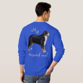 Rescue Bernese Mountain Dog T-shirt (Achterkant volledig)