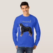 Rescue Bernese Mountain Dog T-shirt (Voorkant volledig)