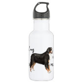 Rescue Bernese Mountain Dog Waterfles (Voorkant)