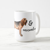 Rescue Bloodhound Coffee Mok (Voorkant rechts)
