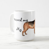 Rescue Bloodhound Coffee Mok (Voorkant links)