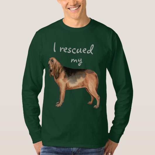 Rescue Bloodhound T-Shirt (Voorkant)