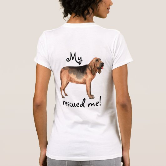 Rescue Bloodhound T-Shirt (Achterkant)