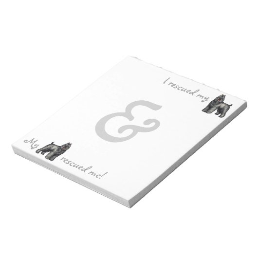 Rescue Bouvier Notitieblok (Linkerzijde)