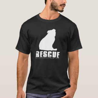 RESCUE BULLDOG (door Bulldog Haven NW) T-shirt