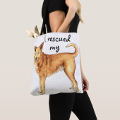 Rescue Canaan Dog Tote Bag (Dichtbij)