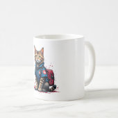 Rescue Cat Mok – Heroïsch Medisch Cat Design (Voorkant rechts)