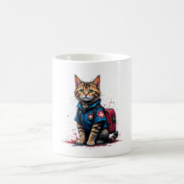 Rescue Cat Mok – Heroïsch Medisch Cat Design