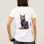 Rescue Cat T-shirt – Heroïsche medische kat (Achterkant)