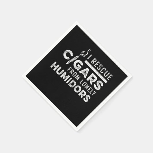 Rescue Cigars From Humidor Cutter Cigar Smoker Gif Servet (Hoek)