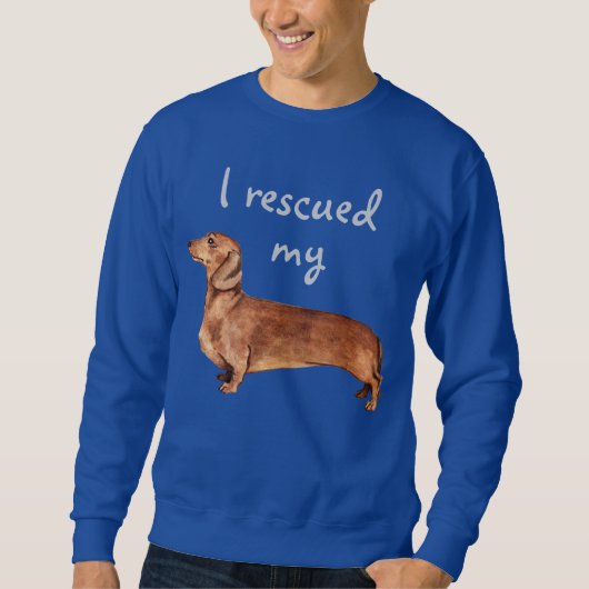 Rescue Dachshund Trui (Voorkant)